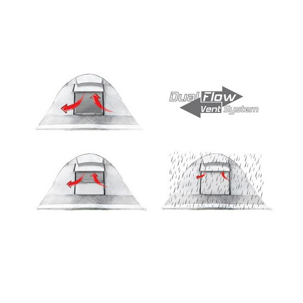 Намет High Peak Andros 4.0 (Dark GreyGreen) 