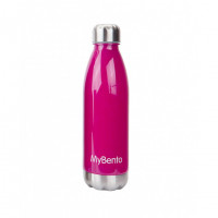 Пляшка пляшка для води Summit MyBento з кришкою і підставою з нержавіючої сталі червоного кольору 650 мл