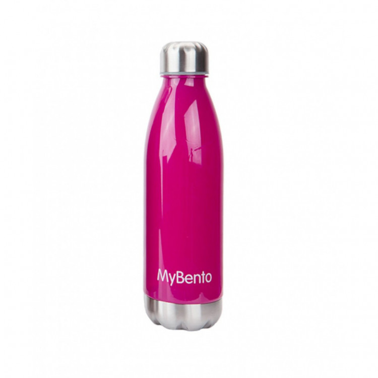 Пляшка пляшка для води Summit MyBento з кришкою і підставою з нержавіючої сталі червоного кольору 650 мл 