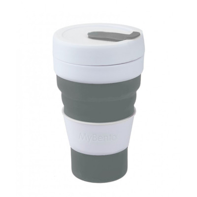 Складаний стакан Summit MyBento Grande Pop Cup Сірий 450 мл