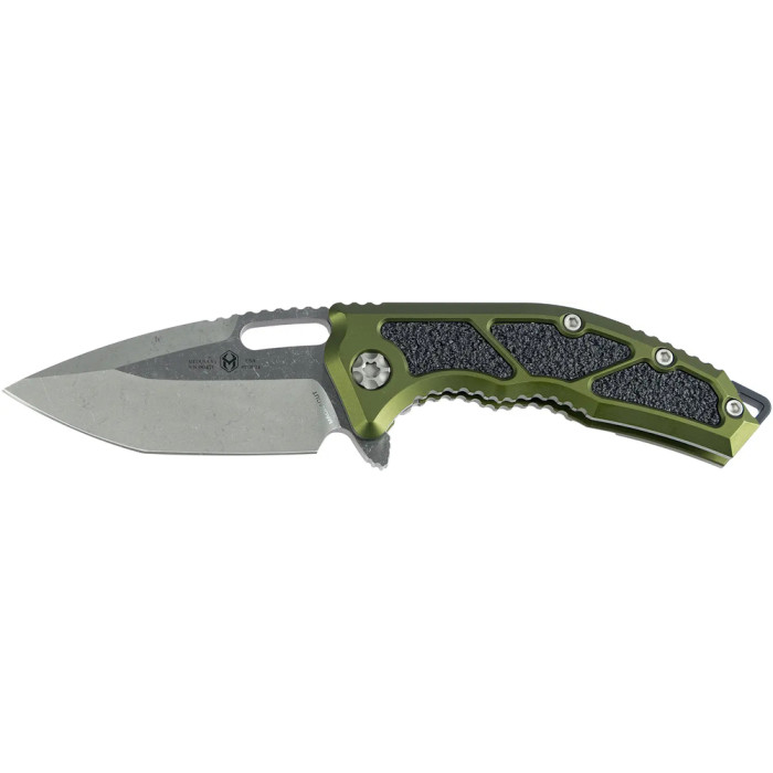 Ніж Heretic Medusa Tanto Battleworn MagnaCut Aluminum Green 
