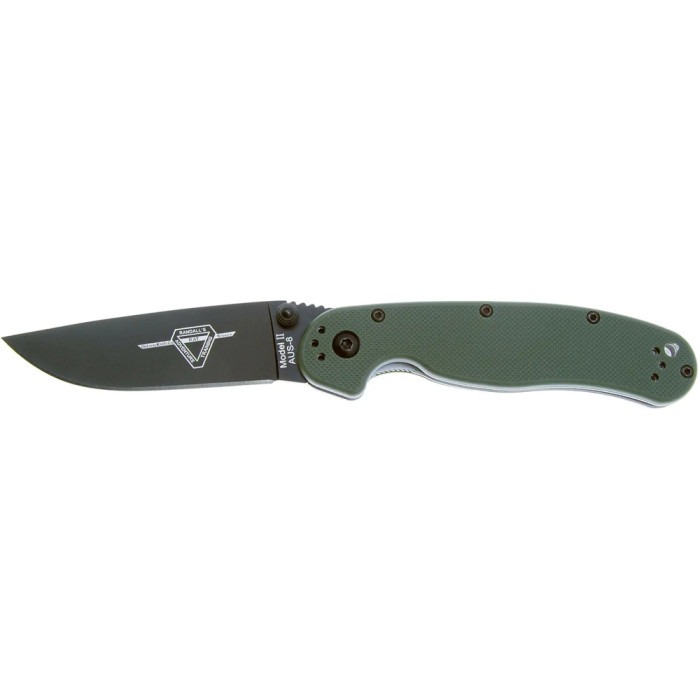 Ніж Ontario Knife RAT II Folder od green BB 