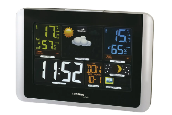 Метеостанція Technoline WS6442 - чорна 