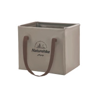 Складний контейнер для води з ПВХ Naturehike CNH22SN002, 20л, світло-коричневий