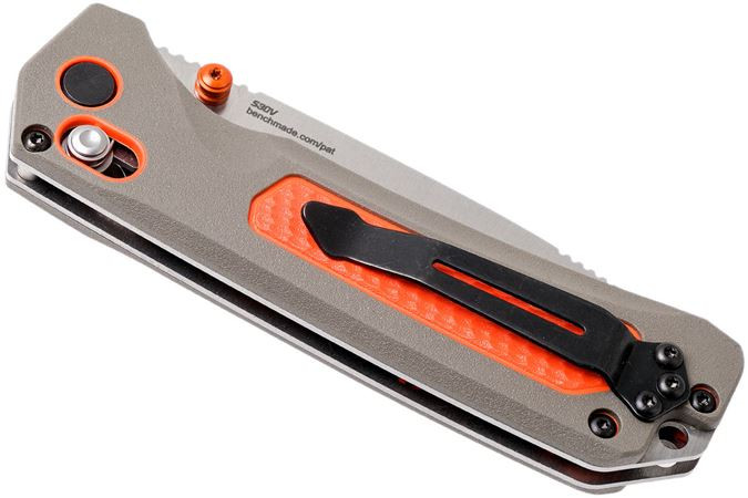 Ніж Benchmade Grizzly Ridge оранжево-сірий (15061) 