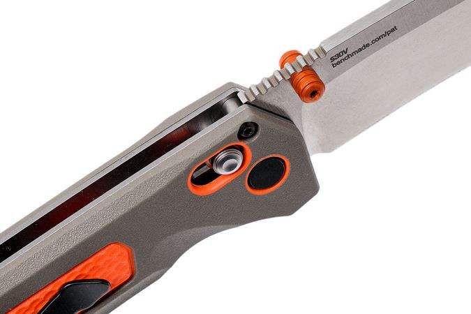 Ніж Benchmade Grizzly Ridge оранжево-сірий (15061) 