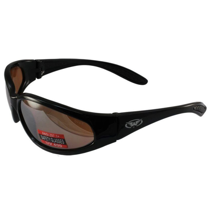 Окуляри Global Vision Hercules-1 (drive mirror) коричневі 