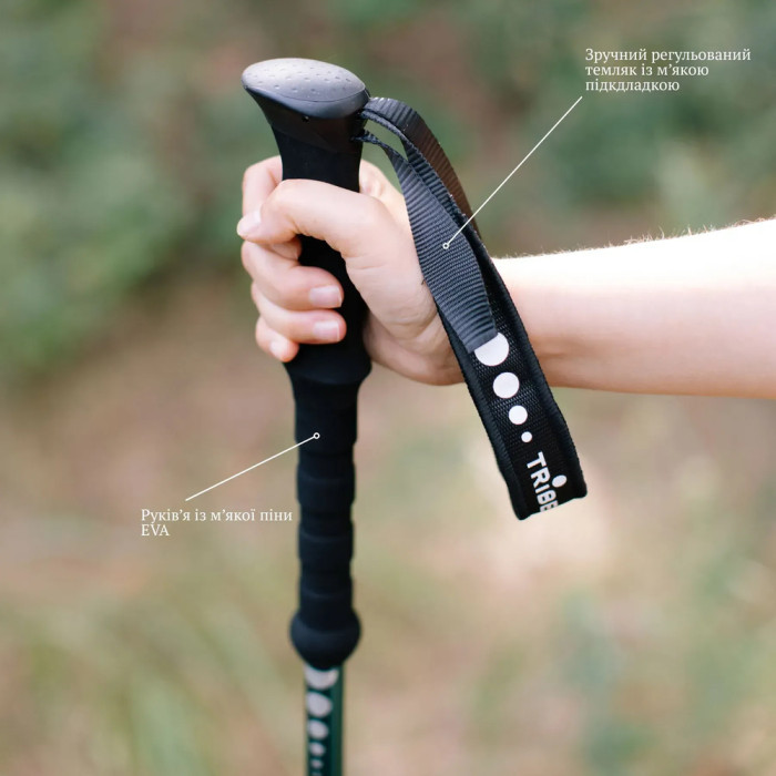Трекінгові палиці Tribe Trekking Pole Alu T-ME-0026-ocean