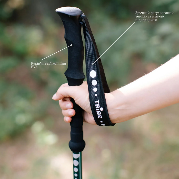 Трекінгові палиці Tribe Trekking Pole Alu T-ME-0026-ocean