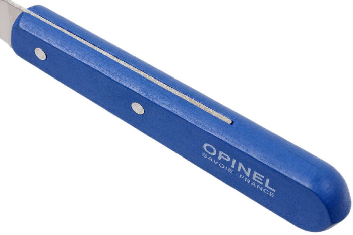 Ніж кухонний Opinel №114 Vegetable, Блакитний 