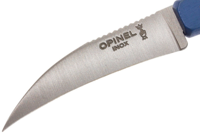 Ніж кухонний Opinel №114 Vegetable, Блакитний 