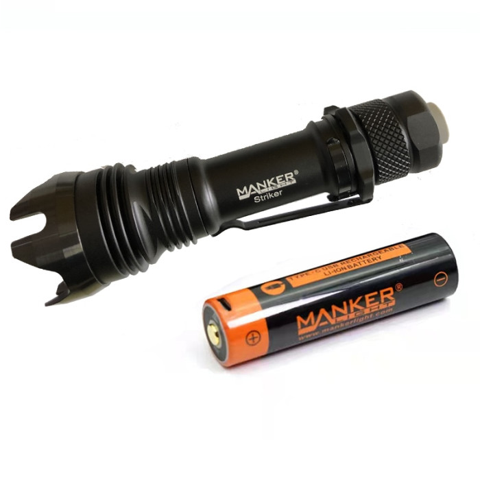 Ліхтар Manker Striker Black bundle, чорний 
