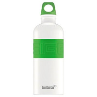 Пляшка для води SIGG CYD Pure White Touch, 0.6 л (зелена)