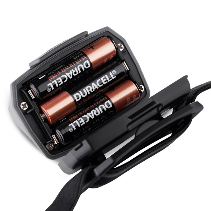 Ліхтар налобний Brevia 200Lm, 3 режими+flash, 3xAAA, IP64 