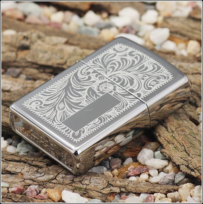 Запальничка Zippo бензинова VENETIAN CHROME 352 