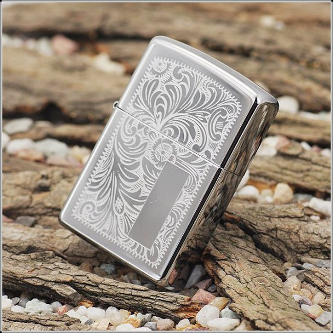 Запальничка Zippo бензинова VENETIAN CHROME 352 
