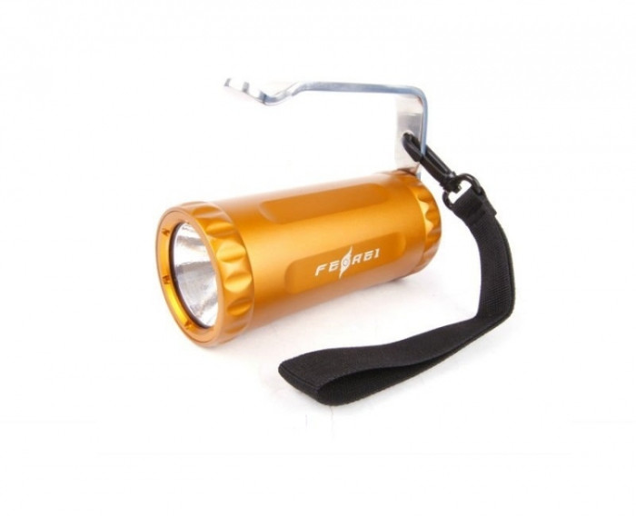 Підводний Ліхтар Ferei W160A Т6 тепле жовте світло, 800 люмен  