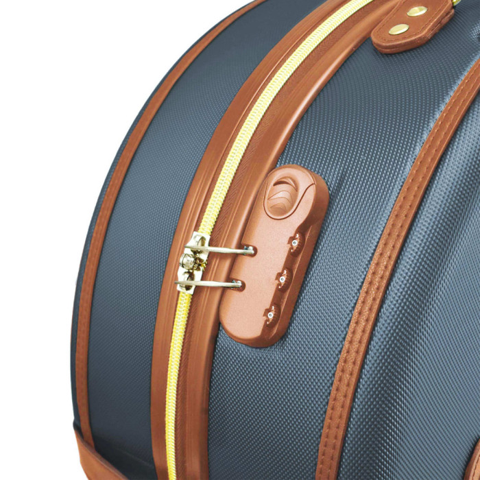 Валіза Semi Line 24" (M) Blue/Brown (T5672-3) 