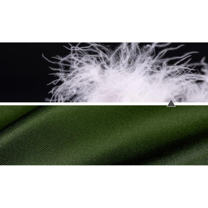 Спальний мішок з натуральним пухом Naturehike CWM295 CNK2300SD013, зелений 