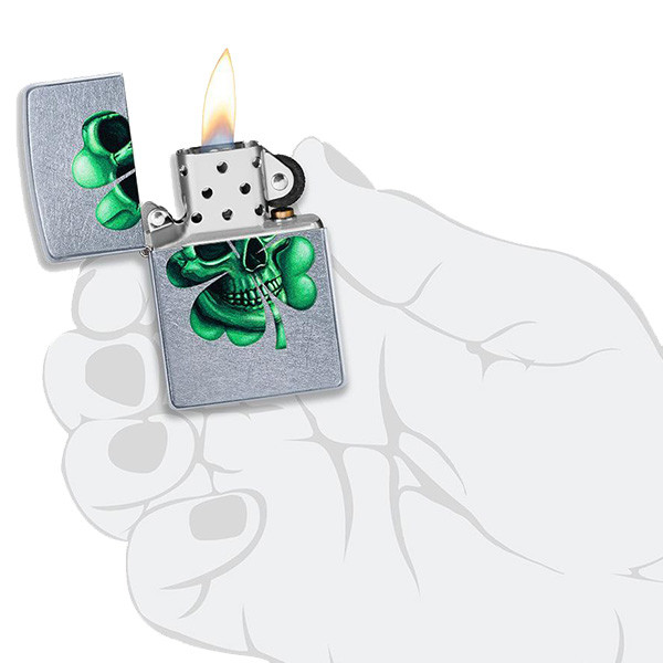 Запальничка Zippo 207 Lucky Skull Design (49260) 