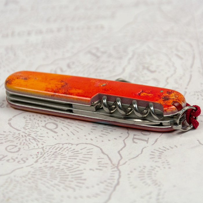 Складаний ніж Victorinox SPARTAN ZODIAC 3D Щаслива підкова 1.3603.Z5260hk 