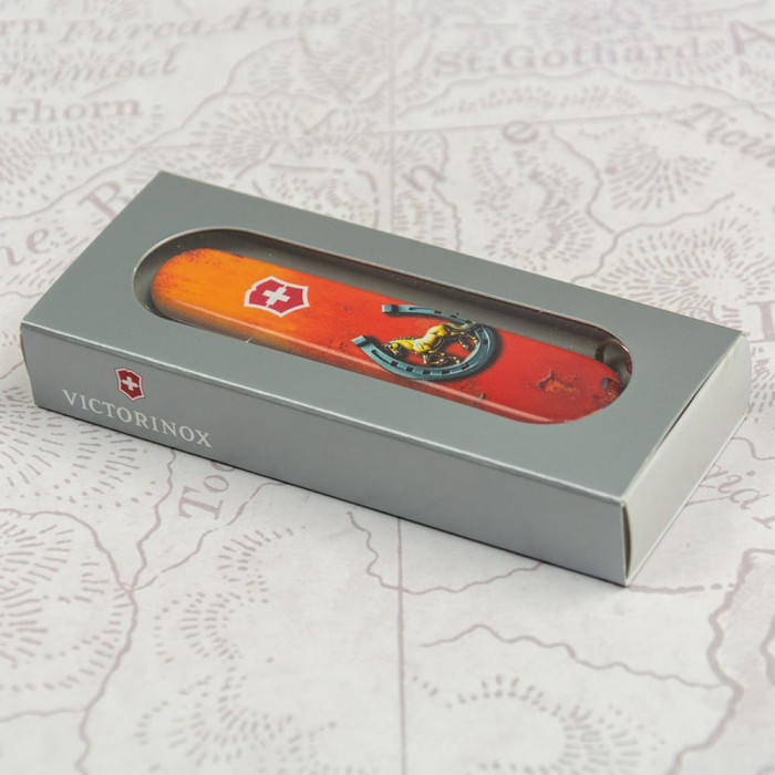 Складаний ніж Victorinox SPARTAN ZODIAC 3D Щаслива підкова 1.3603.Z5260hk 