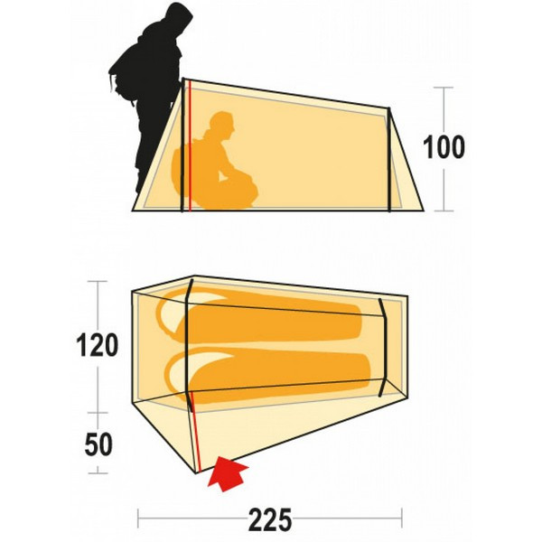 Намет Ferrino Lightent 2 (8000) Red 