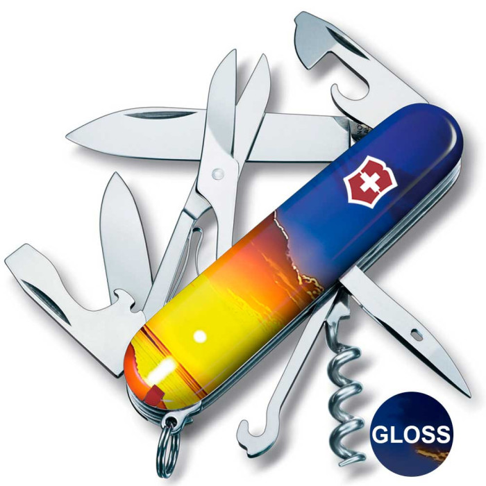 Складаний ніж Victorinox CLIMBER UKRAINE Світанок 