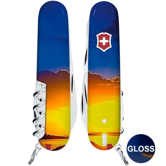 Складаний ніж Victorinox CLIMBER UKRAINE Світанок 