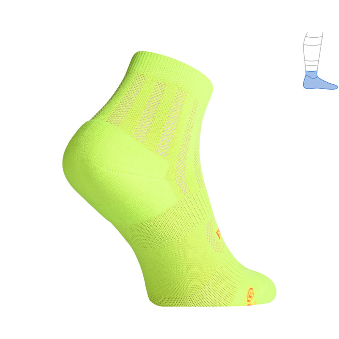 Функціональні шкарпетки Protector ShortDry літні жовто-салатові L 44-47 