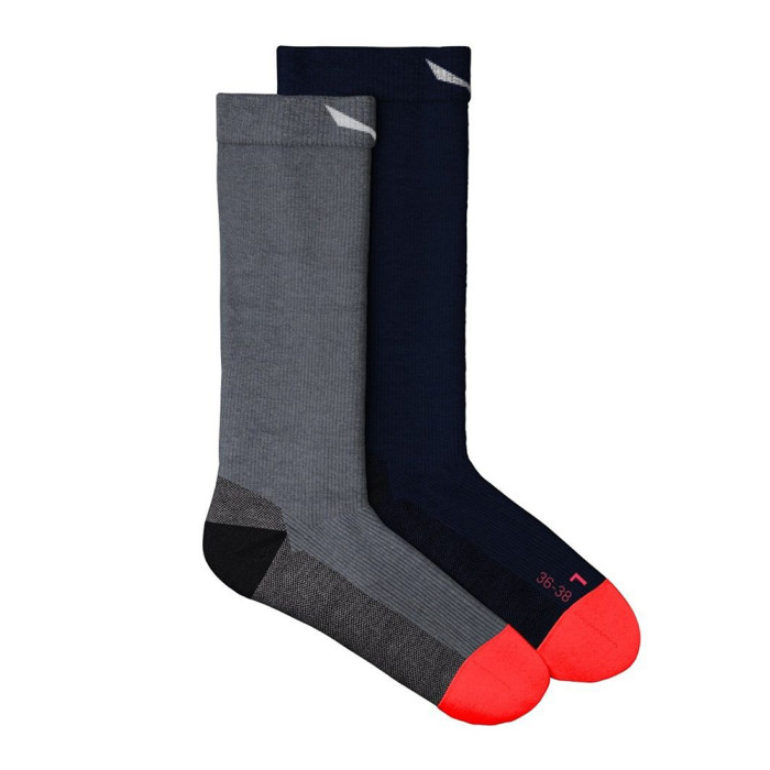 Шкарпетки Salewa MTN TRN AM W CREW SOCK 69032 0621 - 36-38 - сірий 