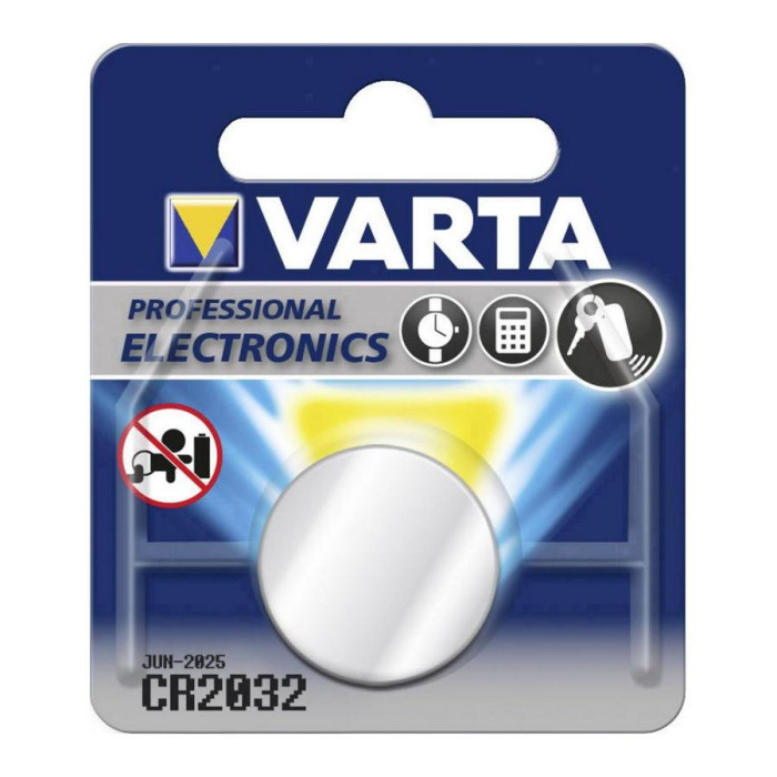 Батарейка Varta CR 2032 BLI 1, Lithium 