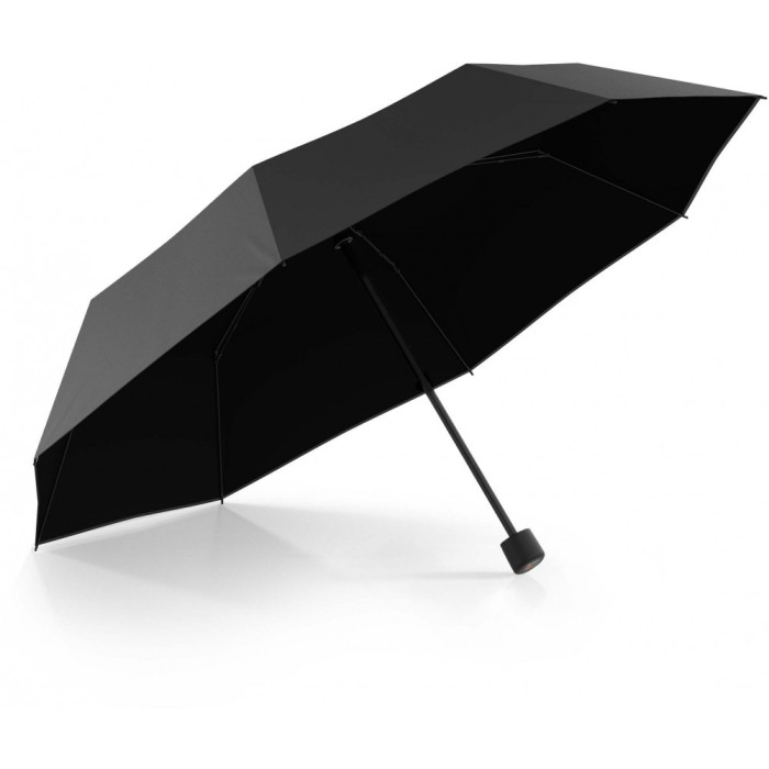 Парасоля Knirps A.050 Dark Grey Black HeatShield Мех / Складана / 8 спиць / D98x24см