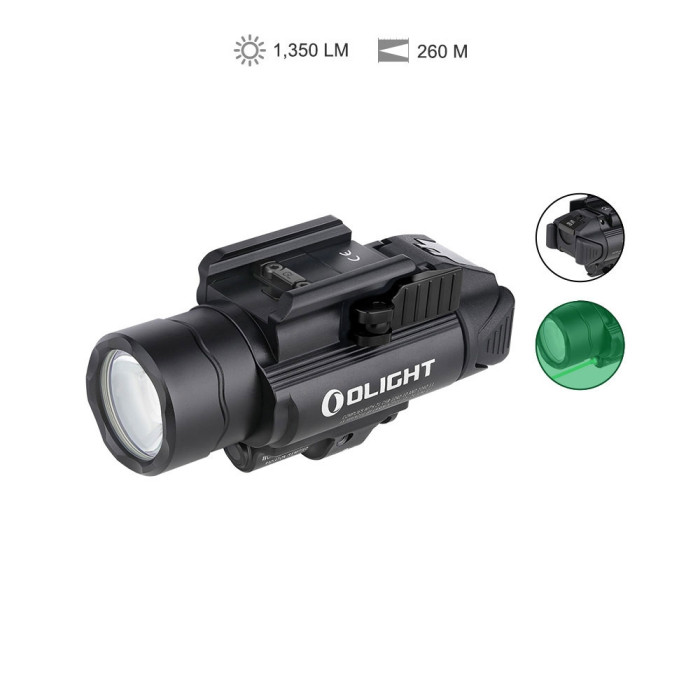 Ліхтар Olight BALDR IR з інфрачервоним ЛЦУ ц: чорний 