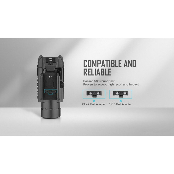 Ліхтар Olight BALDR IR з інфрачервоним ЛЦУ ц: чорний 