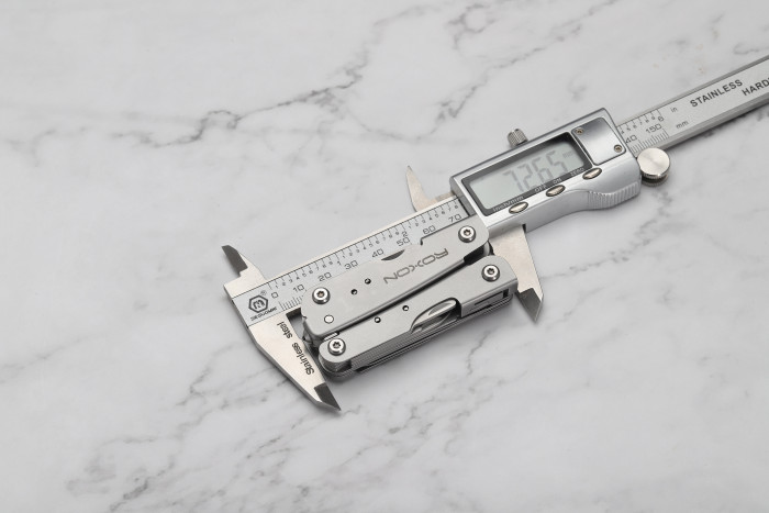 Міні мультитул Roxon M2 зі змінними бітами, сірий 