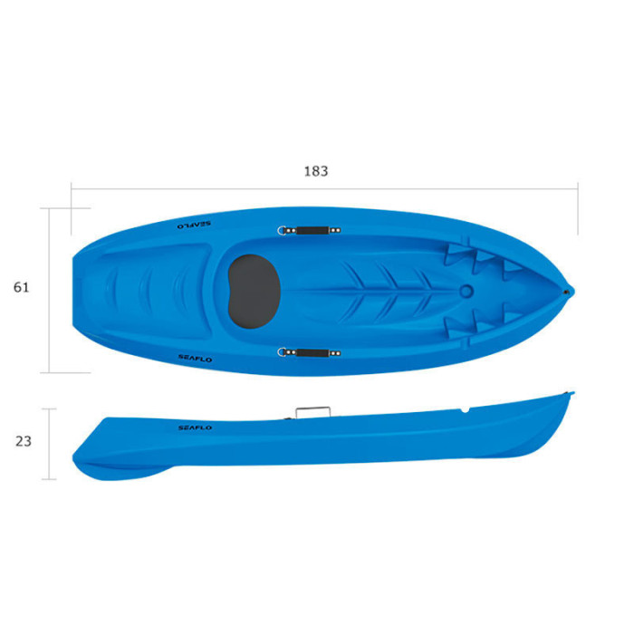 Каяк дитячий SF-1005 SeaFlo, синій 