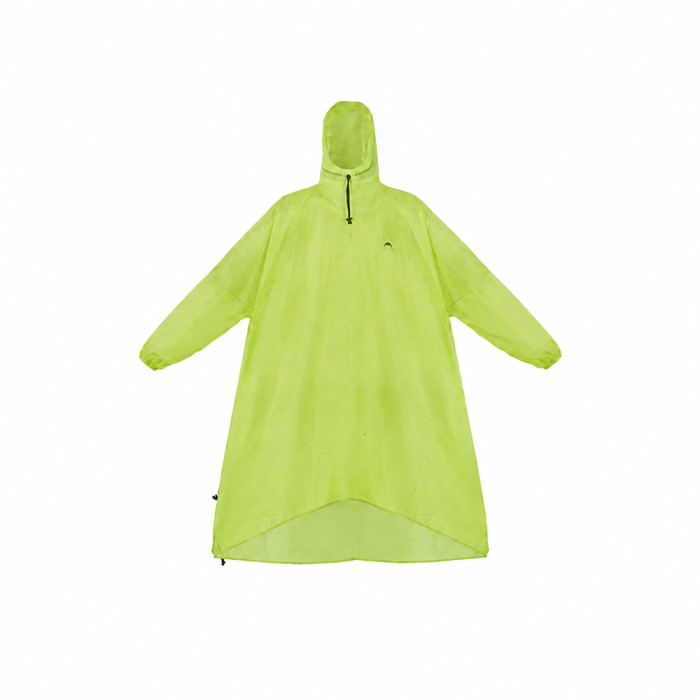Дощовик-пончо легкий з рукавами Naturehike CNK2620FS011, L, зелений