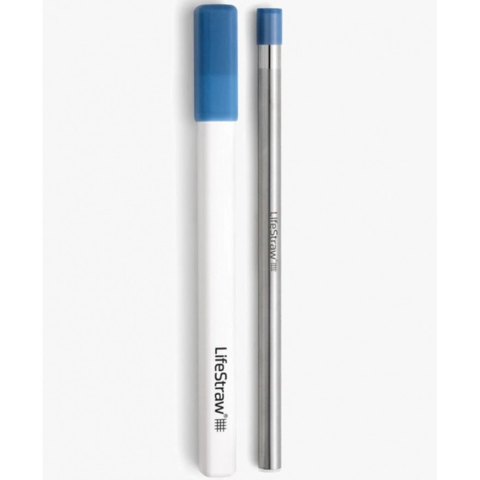 Фільтр для води LifeStraw SIP, 1 шт з футляром для перенесення, Stormy Blue (LSW LSSIP1SBWW) 
