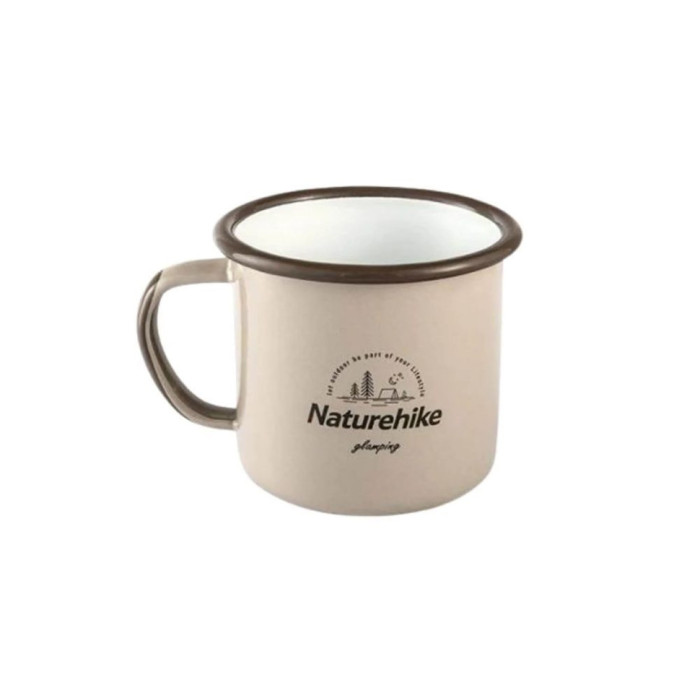 Кружка емальована Naturehike NH20SJ030, залізо 
