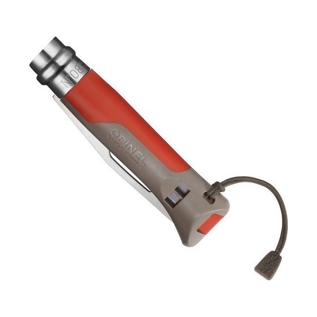 Ніж Opinel №8 Outdoor Earth (Червоний) 