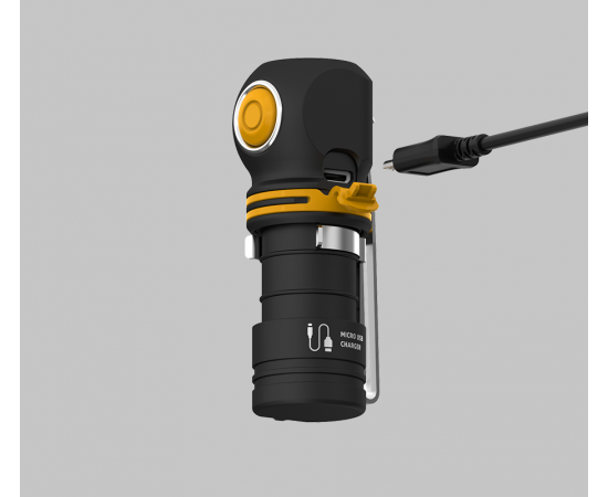 Ліхтар Armytek Elf C1 Micro USB+18350 LH351D (тепле світло) 