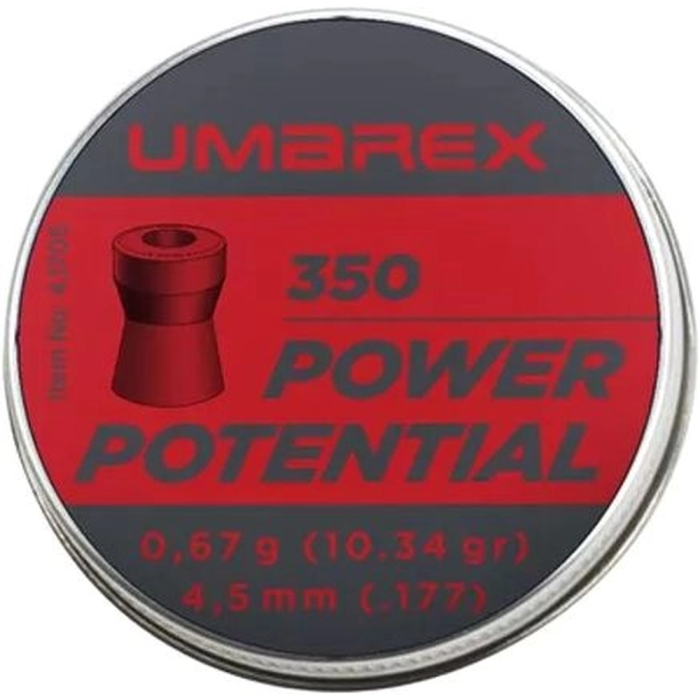 Кульки Umarex Power Potential 0,67гр. кал.4.5(.177) 350шт. (4.1705) 