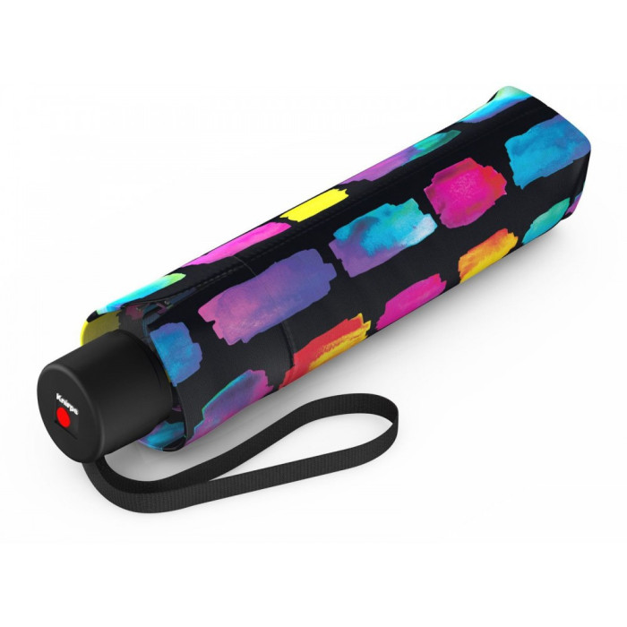 Парасоля Knirps A.050 Create Black Мех / Складана / 8спиць / D98x24см 