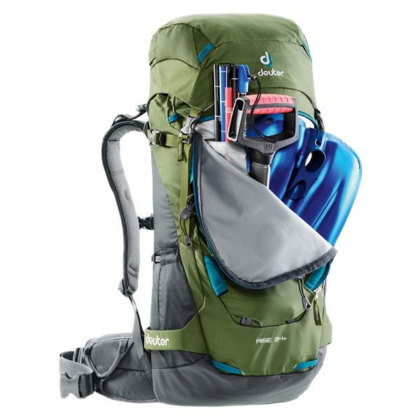 Рюкзак Deuter Rise 34 + колір 2480 pine-graphite 