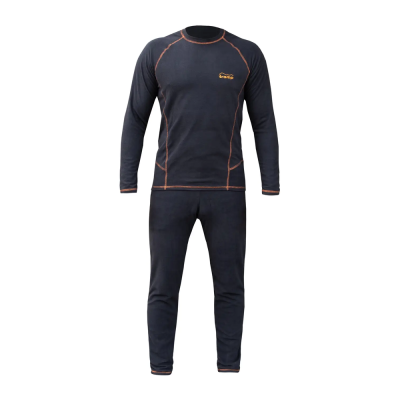 Термобілизна чоловіча Tramp Microfleece комплект (футболка+штани) black UTRUM-020, UTRUM-020-black-S