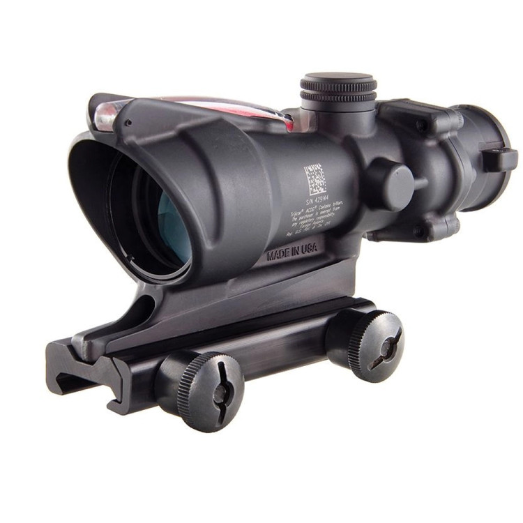 Приціл оптичний Trijicon ACOG 4x32 BAC Dual Illuminated Red Chevron .223/5.56 BDC 