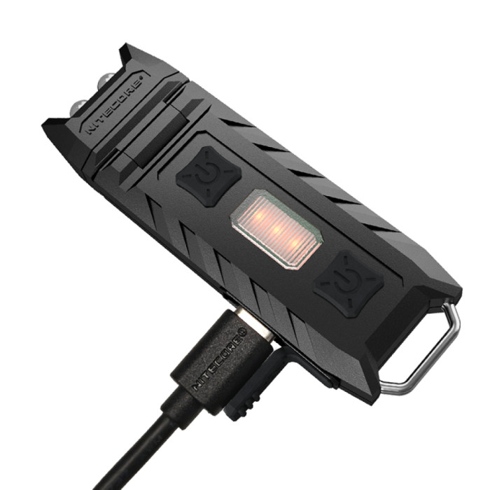 Ліхтар наключний багатофункціональний Nitecore THUMB LEO (1LED+UV LED, 45 люмен, 3 режими, USB-C) 