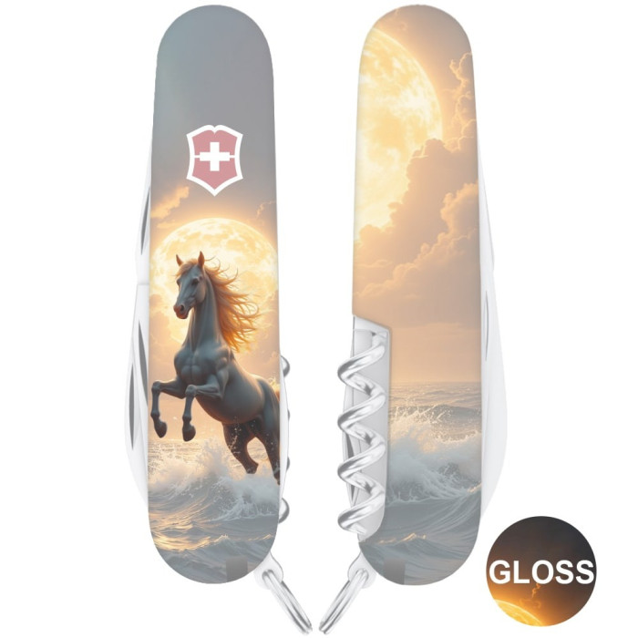 Складаний ніж Victorinox SPARTAN ZODIAC Величний кінь 1.3603.7.Z5230pk 