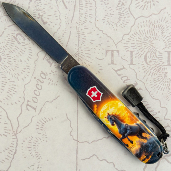 Складаний ніж Victorinox SPARTAN ZODIAC Величний кінь 1.3603.7.Z5230pk 